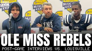Pete Golding, Trinidad Chambliss & Ole Miss Rebels Recap THRILLING Opening Win vs. Louisville