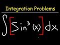 Integral of Sine Cube X