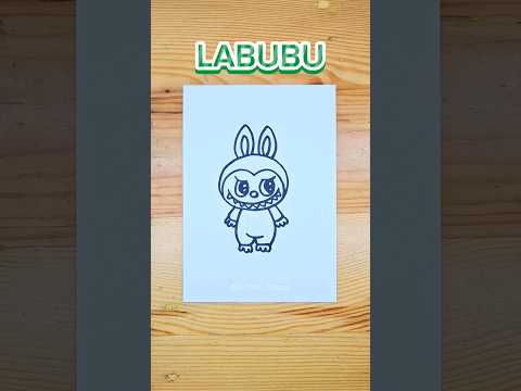 Menggambar labubu