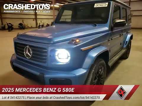✅ 2025 Mercedes-Benz G G 580e • VIN: W1NWM0AB3SX025444 • Lot: 54142275. Wystawiony na Copart z przebiegiem 1 560 mil. Bezpłatny archiwum sprzedaży aukcyjnych z USA i szczegółowy raport historii pojazdu na DreamBid. Zdjęcie 16.