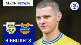 Arka - Bruk-Bet Termalica | SKRÓT | Arka spada! | Ekstraklasa 2025/26