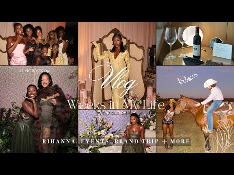 EXCITING VLOG| I Met RIHANNA, Luxury Formula 1 Brand Trip with Amazon, Creating Viral Content + MORE