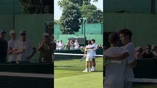 Gaston en 4 sets pour rejoindre la tableau 🫡 #Wimbledon