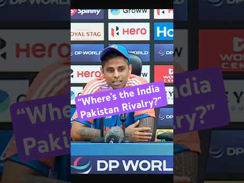 India Vs Pakistan - Suryakumar Yadav  makes big statement on Asia Cup #India #pakistan #cricket