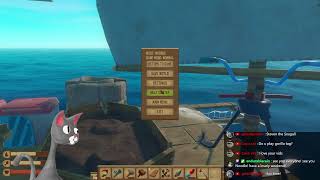 Playing some more Raft because i was eaten by a shark!
