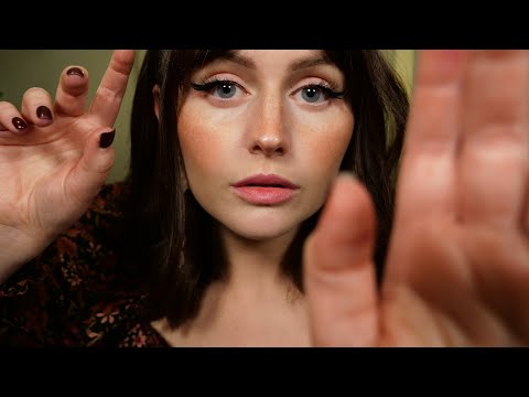 ASMR Reiki | Plucking Negative Energy - Hypnotic Hand Movements & Unintelligible Whispers for Sleep