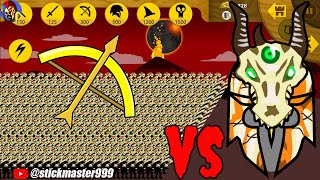 9999 RAGE POWER OF SAVAGE SWORDWRATH DEFEAT 1000 FIGURE UNITS | STICK WAR LEGACY | STICK MASTER