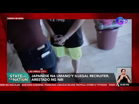 Japanese Na Umano Y Illegal Recruiter Arestado Ng Nbi Videos Gma