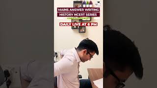 Join NCERT History Series at 6 PM today with Chandan Sir #shorts #upsc #ias