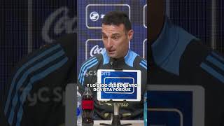 "SEGURAMENTE NO SEA SU ÚLTIMO PARTIDO EN ARGENTINA (…) HOY ESTÁ Y HAY QUE DISFRUTARLO"⚽🇦🇷