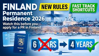 Big Changes to Finland PR in 2026 New Immigration Rules You Must Know! @travexplorefinland 