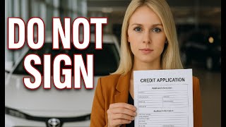 DO NOT SIGN! (Paying with Cash or have car loan pre-approval) Kevin Hunter The Homework Guy