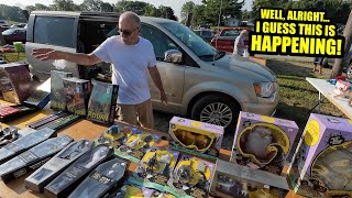 THIS FLEA MARKET DEAL ESCALATED SO FAST!