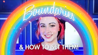 BOUNDARIES! Effective Boundaries AND How To Maintain Them!