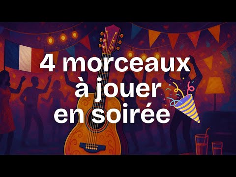 4 morceaux français pour mettre l'ambiance en soirée 🎉