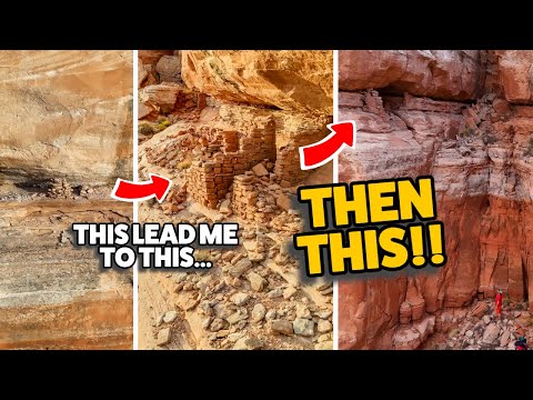 Accidental Discovery! Cliffside Ruins Found with My Drone!