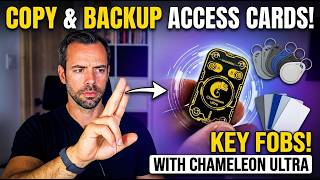 How to Copy and Backup RFID Access Cards and NFC Key Fobs with Chameleon Ultra
