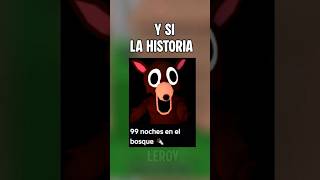 La historia / lore de 99 noches en el bosque 🦌🌲 #roblox #shorts