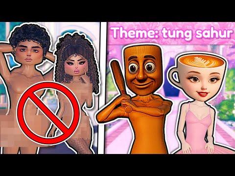 Buying BANNED DUO THEMES IN DRESS TO IMPRESS W/ My BOYFRIEND! 🚫 *GONE WRONG* FT. VALEKIS | Roblox