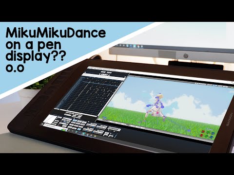 Animation Process (MMD) + GAOMON PD1560 Pen Display Review