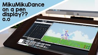 Animation Process (MMD) + GAOMON PD1560 Pen Display Review