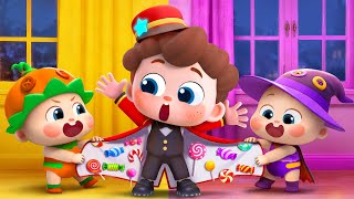 Neo's Halloween Hotel | Cardboard Hotel | Learn Colors | Nursery Rhyme & Kids Song | BabyBus