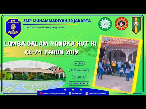 Keseruan HUT RI di SMP Muhammadiyah 30