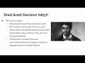 Dred Scott Decision and Civil War