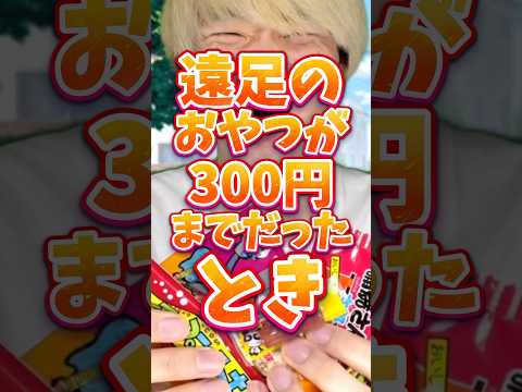 遠足のおやつが300円までだった時 #りんき #rinki #遠足 #shorts #年代別