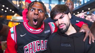 iShowSpeed Meets Gigachad In Chicago 😂