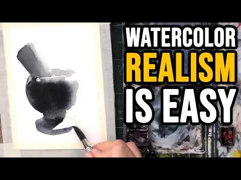 Watercolor REALISM is EASY When You Know THIS...