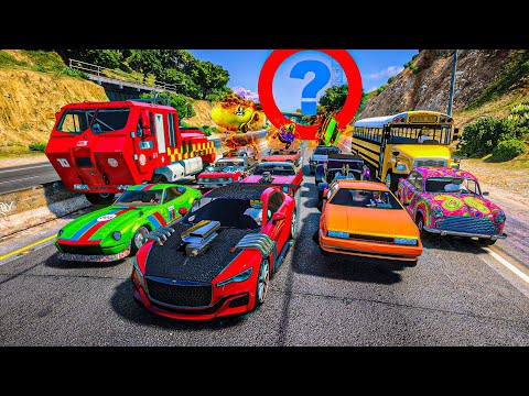 EL ÚLTIMO EXPLOTA PERO CON COCHES ALEATORIOS!! INCREIBLE! - GTA 5 ONLINE