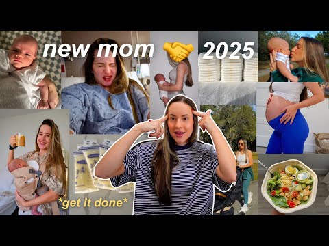 NEW MOM NEW YEAR RESET 👩‍💻 no excuses in 2025 😮‍💨