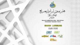 Promo: Siaran Langsung - Majlis Sambutan Isra' Dan Mi'raj Peringkat Negara 1447H / 2026M