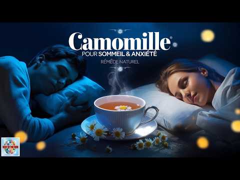 Bienfaits de la camomille pour l'anxiété et le sommeil