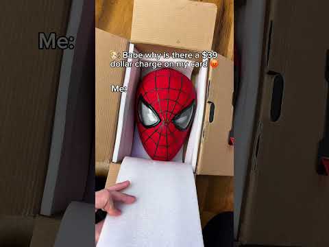 Sorry babe itโs always been my dream ๐ฅน๐๐ป๐ท๏ธ #spidermanmask #spiderman #marvel #andrewgarfield
