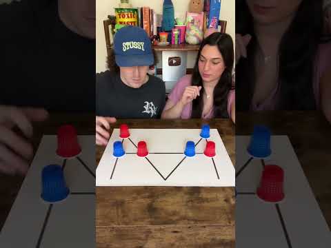 Make it across to win🏆🏁 #gamenight #coupleschallenge #boardgames #games #challenge