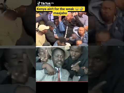 Kenya ain't for the weak 😂🤣 maajabu