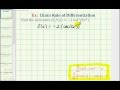 Understanding the Chain Rule in Calculus