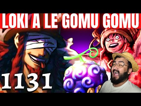 LE SURPUISSANT LOKI VS SHANKS !? LUFFY ET THÉORIE LE FRUIT DE LOKI - ONE PIECE 1131 - REVIEW MANGA