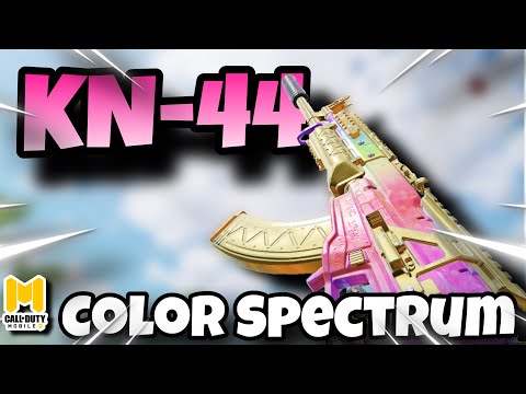 •CallOfDutyMobile•เทคนิคการแต่งปืนKN44ColorSpectrumสุดเท่ที่