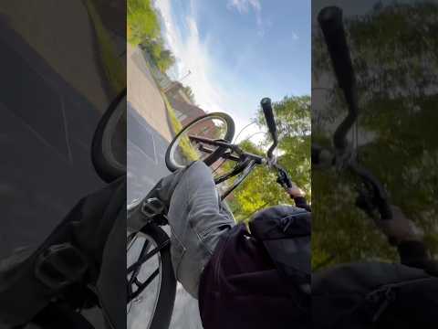 Both POVs 🤯 #automobile #shieldbmx #bike #mtb #bmxplus #bikelife #dirtbiketricks #bmx #tricks