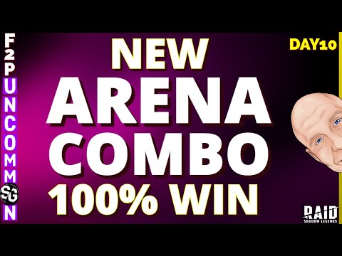 Cheat early arena - 100% win UncommonStew Day 10 RAID SHADOW LEGENDS F2P series