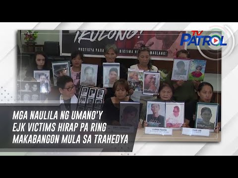 Mga naulila ng umano'y EJK victims hirap pa ring makabangon mula sa trahedya