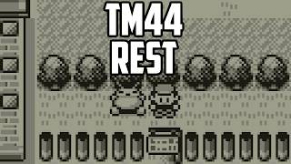 Where to Find TM44 Rest - Pokémon Red & Blue