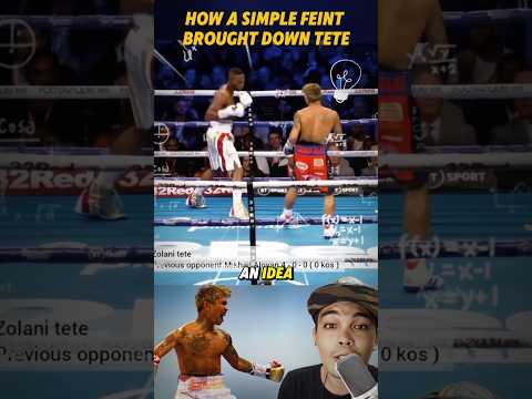 How a Simple Feint Brought Down Tete #boxing #shorts #casimero