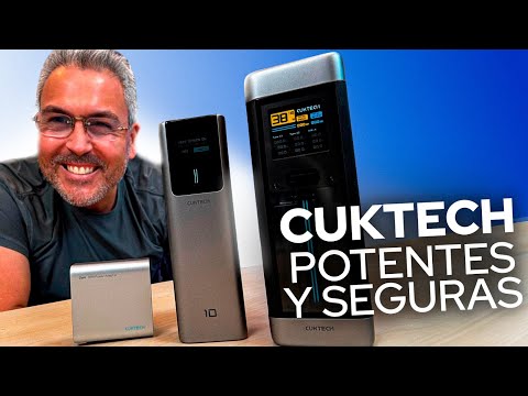 Cukteck Serie 10 y 20 las más calibradas y potentes en Baterías Externas