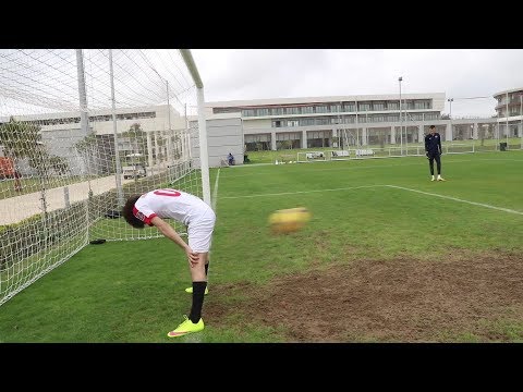 ÜNLÜ FUTBOLCU İLE PENALTI & CROSSBAR CHALLENGE
