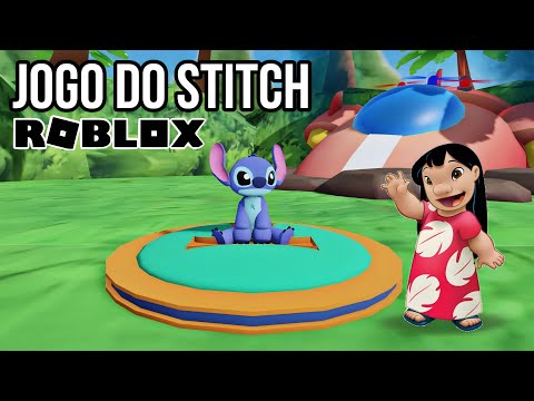 ZEREI O JOGO DO STITCH NO ROBLOX! PETER GAMES
