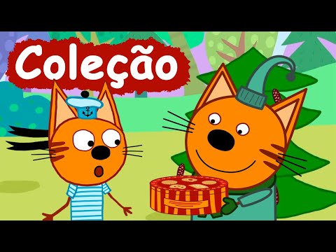 Kid-E-Cats em Portugues | Coleção dos episódios | Desenhos para crianças